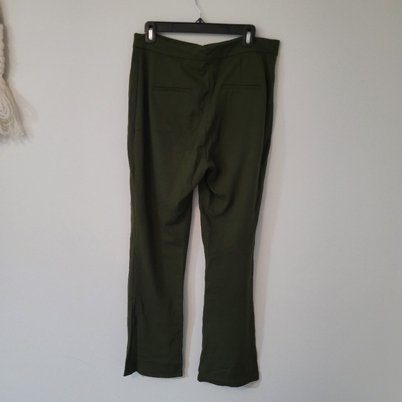 Max Mara Olive Green Pants - Picture 3 of 5
